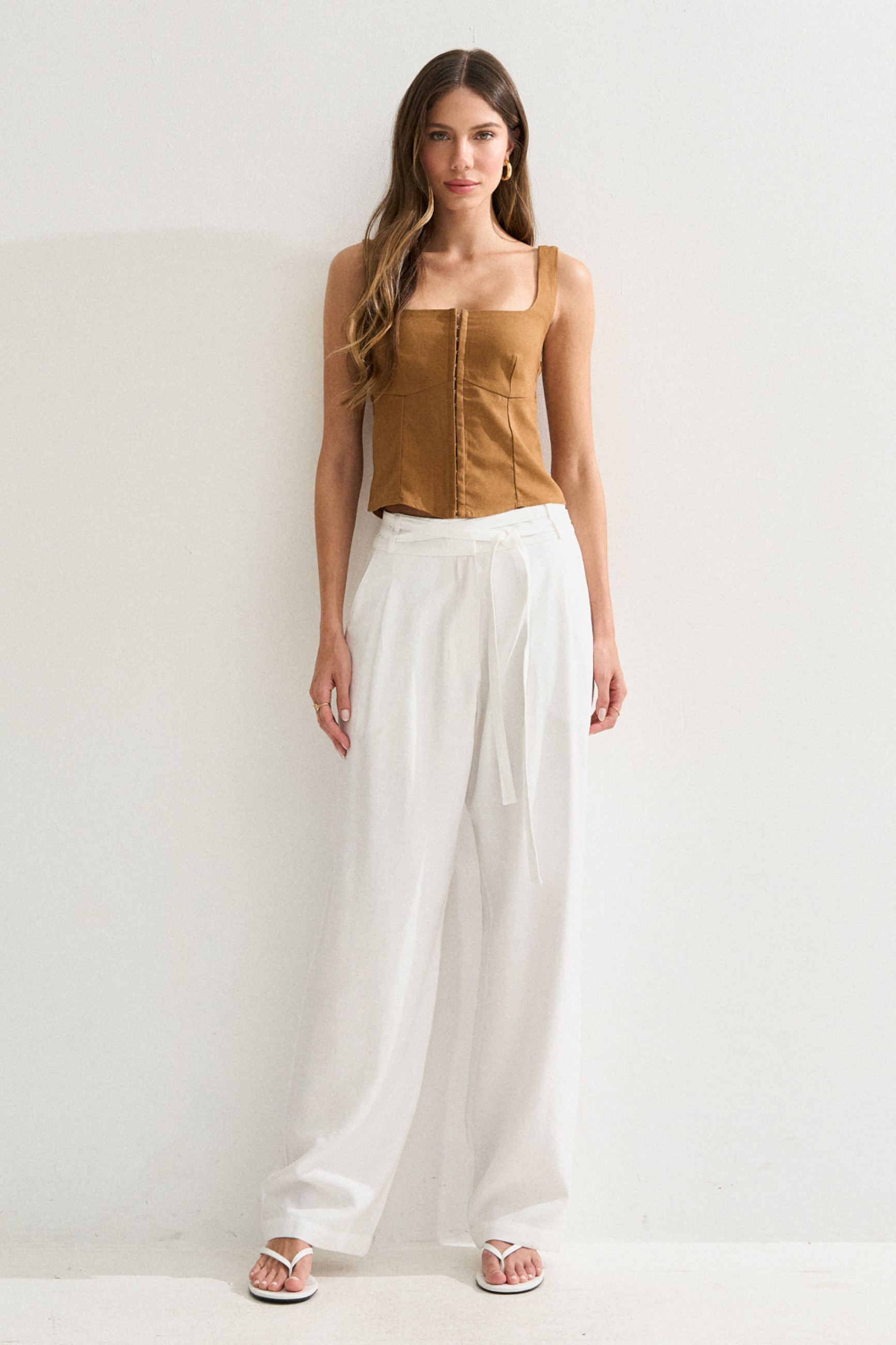 Calça Alfaiataria Fabi Off White