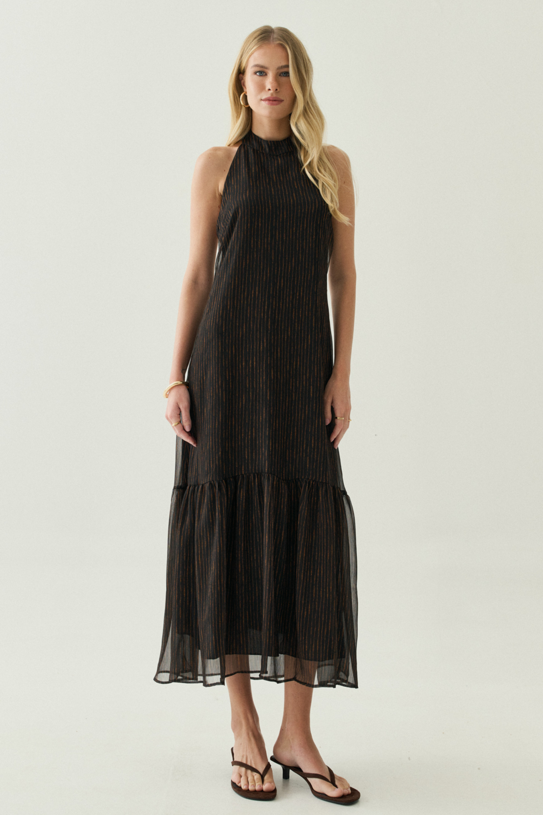 Vestido Longo Frente Única Jess