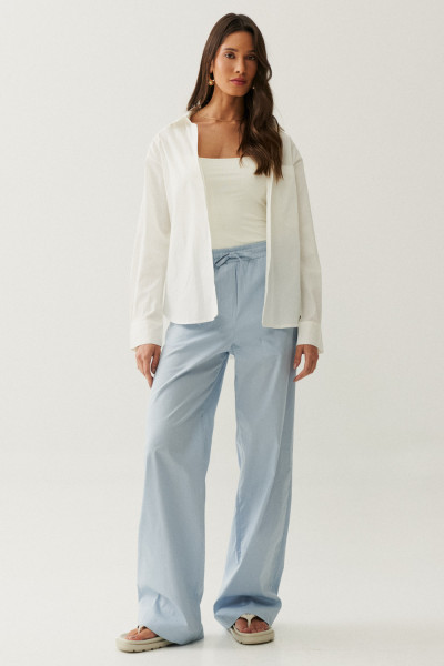 Camisa Tricoline Liz Off White