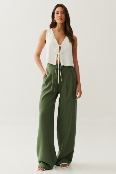 Calça Pences Jenny Verde Árvore