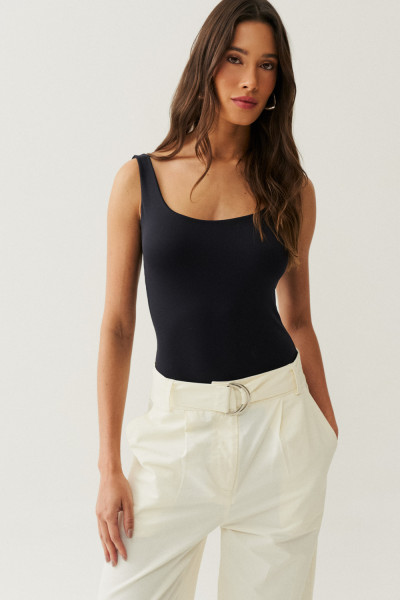 Body Alça Larga Sofi Preto