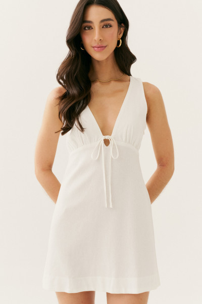 Vestido Curto Emily Off White
