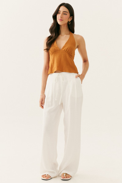 Regata Frente Única Alice Terracota