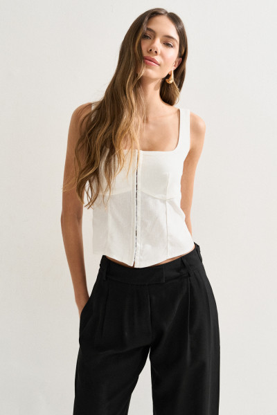 Regata Corset Lina Off White