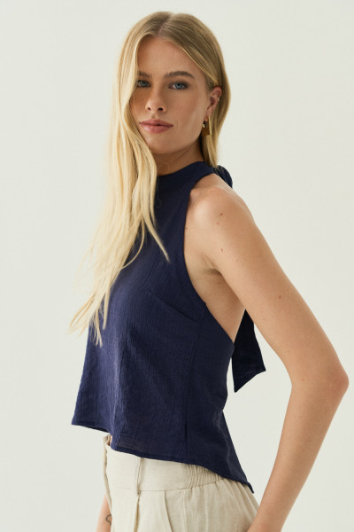 Regata Aurora Azul Marinho