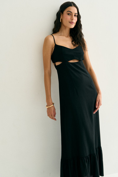 Vestido Longo Bella Preto