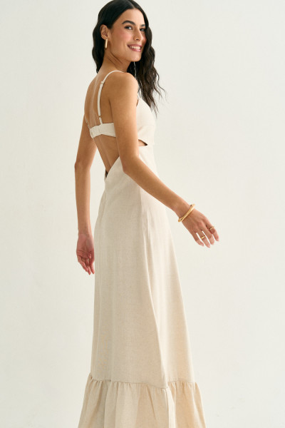 Vestido Longo Bella Natural