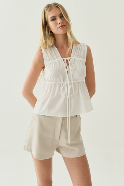 Regata Dupla Amarração Sara Off White