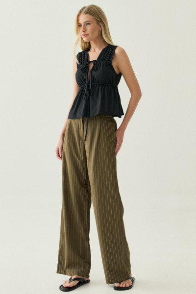 Regata Dupla Amarração Sara Preto