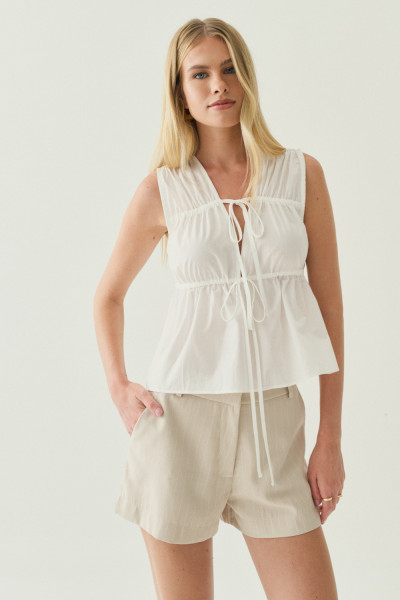 Shorts Stripe Yuna Natural