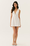 Vestido Curto Emily Off White