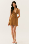 Vestido Curto Emily Cinnamon