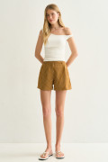 Shorts Listrado Mila Cinnamon