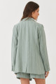 Blazer Listrado Verde Deb