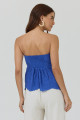 Top de Laise Azul Royal