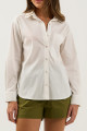Camisa Tricoline Liz Off White