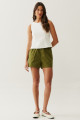 Shorts Tricoline Verde Militar