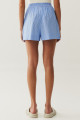 Shorts Bea Listrado Azul
