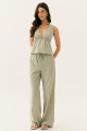 Calça Reta Lia Avocado Claro
