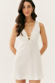 Vestido Curto Emily Off White