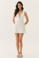 Vestido Curto Emily Off White