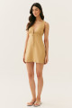 Vestido Curto Emily Bege