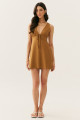 Vestido Curto Emily Cinnamon