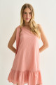 Vestido Um Ombro Iara Rosa
