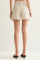 Shorts Listrado Mila Natural