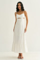 Vestido Longo Bella Off White