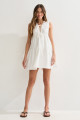 Vestido Amarração Priscila Off White