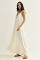 Vestido Luna Longo Off White