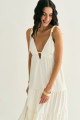 Vestido Luna Longo Off White