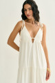 Vestido Luna Longo Off White