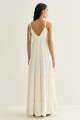 Vestido Luna Longo Off White