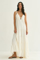 Vestido Luna Longo Off White