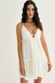 Vestido Curto Clara Off White