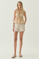Shorts Stripe Yuna Natural