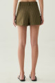 Shorts Stripe Yuna Verde Militar