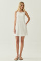 Vestido Costas Cruzadas Anna Off White