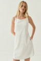 Vestido Costas Cruzadas Anna Off White