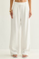 Calça Alfaiataria Ella Off White