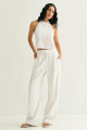 Calça Alfaiataria Ella Off White