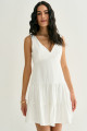 Vestido Três Marias Maju Off White